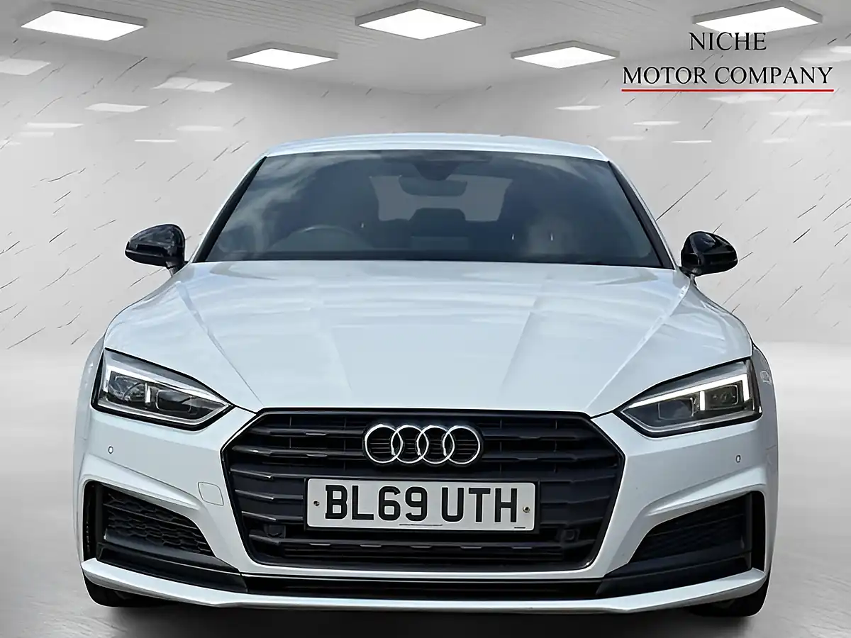Used 2020 Audi A5 Black Edition Sportback White - Interior and Exterior details 2