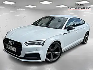 Used 2020 Audi A5 Black Edition Sportback White - Interior and Exterior details 4