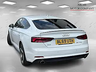 Used 2020 Audi A5 Black Edition Sportback White - Interior and Exterior details 6
