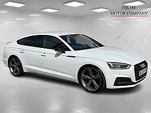 Used 2020 Audi A5 Black Edition Sportback White - Interior and Exterior details 7