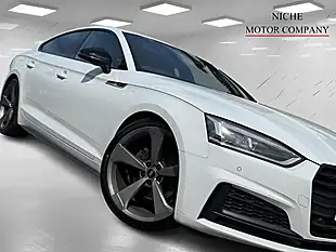 Used 2020 Audi A5 Black Edition Sportback White - Interior and Exterior details 8