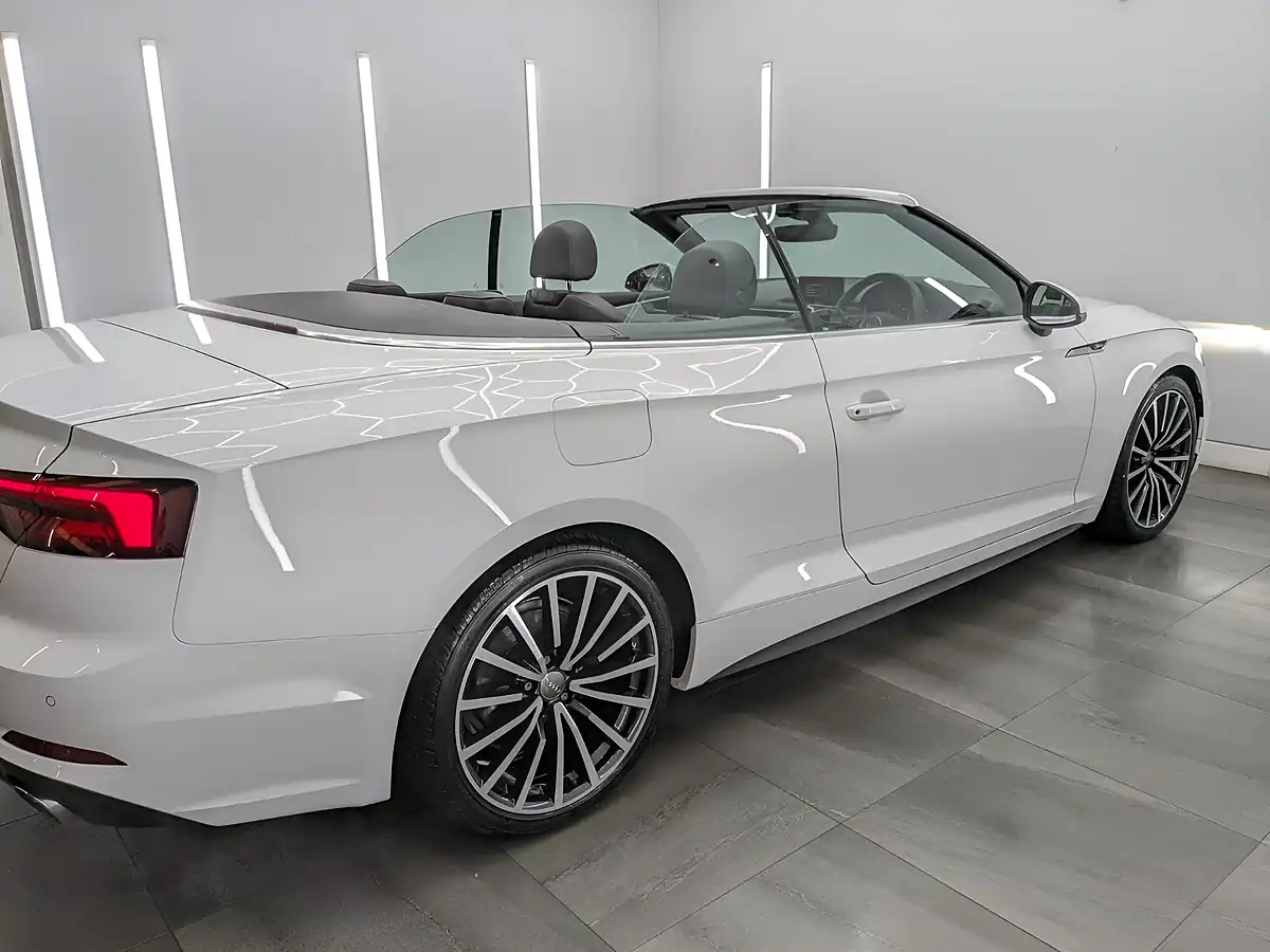 Used 2020 Audi A5 Cabriolet S Line White - Interior and Exterior details 10