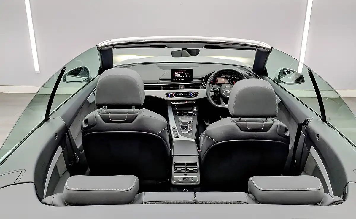 Used 2020 Audi A5 Cabriolet S Line White - Interior and Exterior details 13