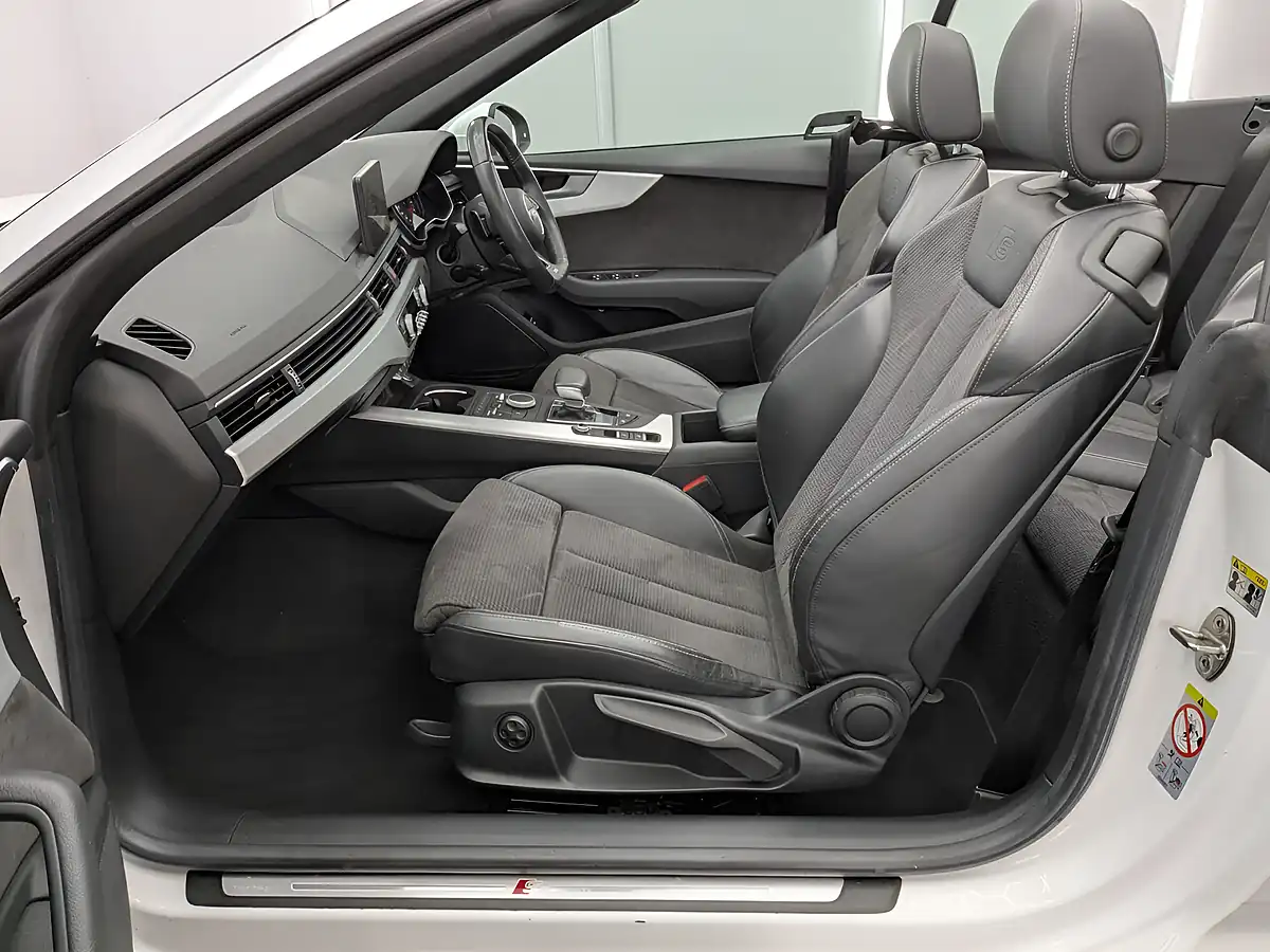 Used 2020 Audi A5 Cabriolet S Line White - Interior and Exterior details 18