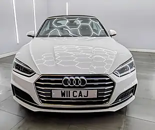 Used 2020 Audi A5 Cabriolet S Line White - Interior and Exterior details 3