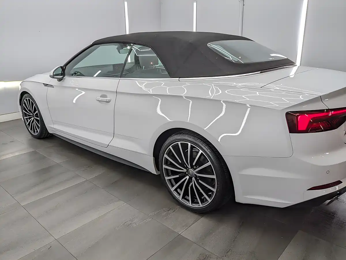 Used 2020 Audi A5 Cabriolet S Line White - Interior and Exterior details 5
