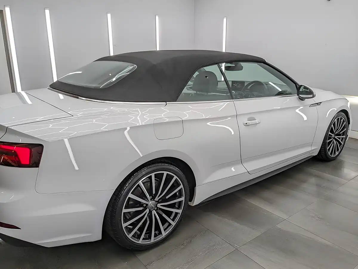Used 2020 Audi A5 Cabriolet S Line White - Interior and Exterior details 7