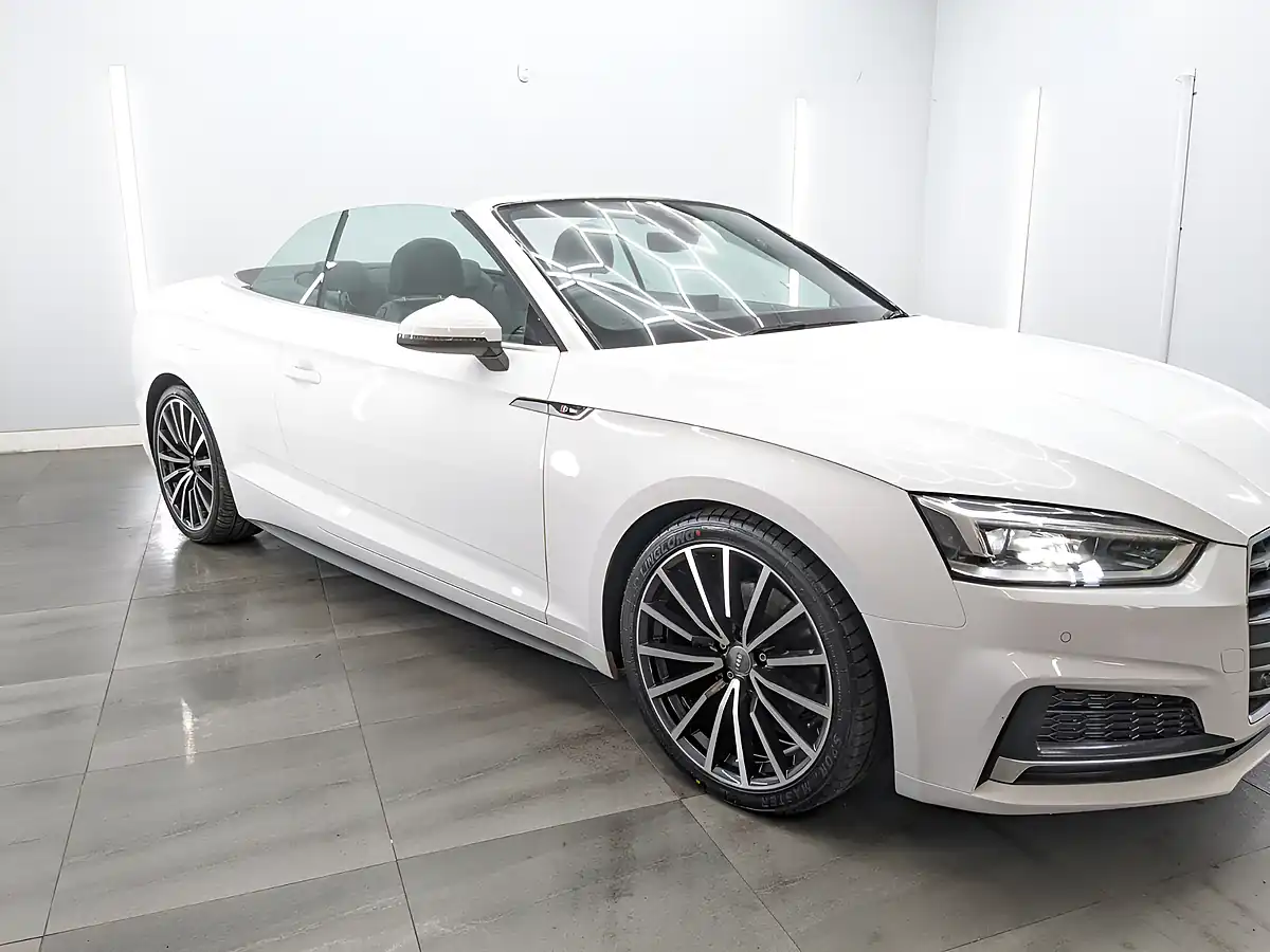 Used 2020 Audi A5 Cabriolet S Line White - Interior and Exterior details 8