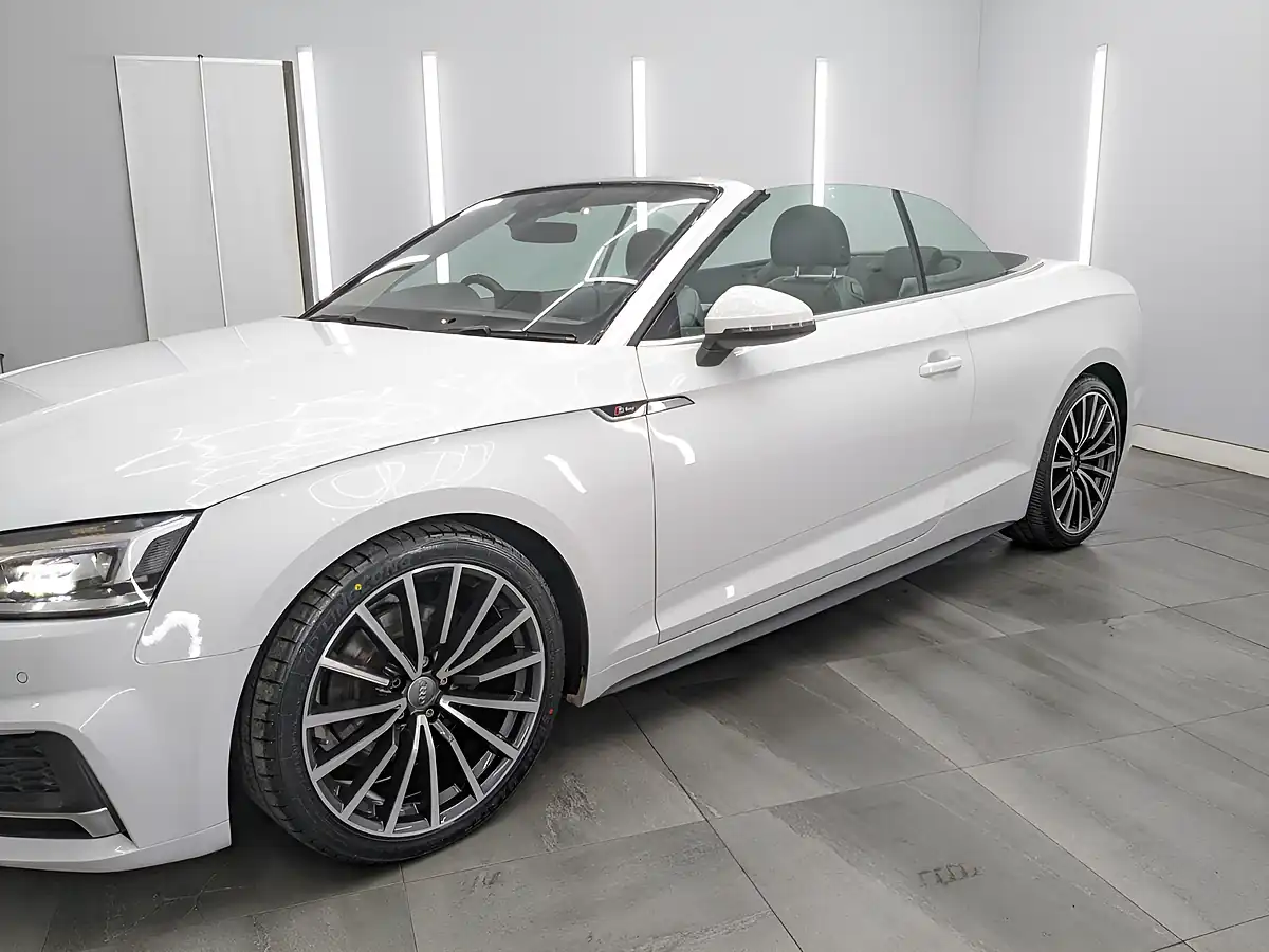 Used 2020 Audi A5 Cabriolet S Line White - Interior and Exterior details 9
