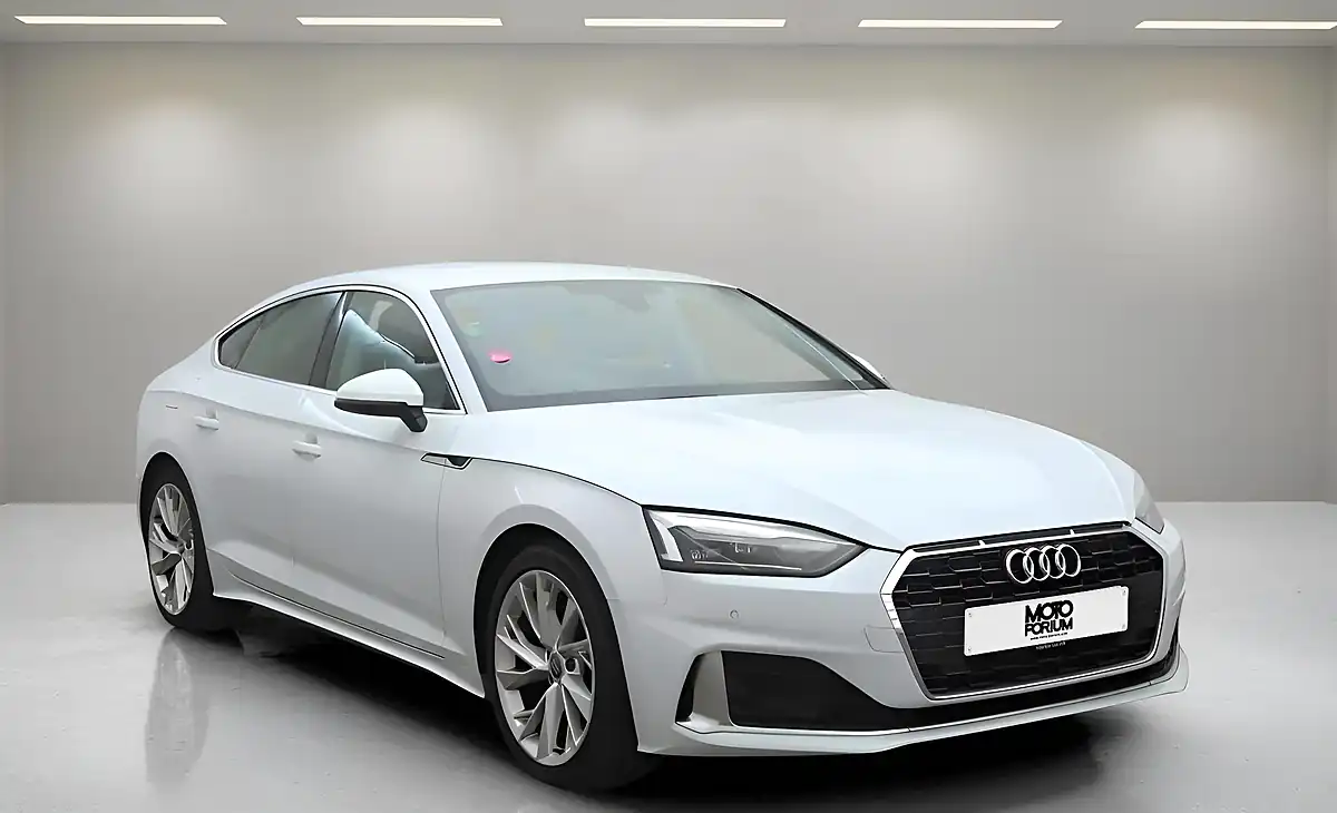Used 2020 Audi A5 Sport Sportback White - Front View