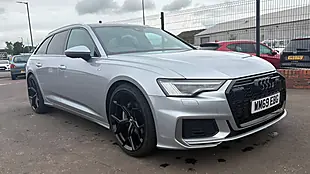 Used 2020 Audi A6 Avant S Line Silver - Interior and Exterior details 5