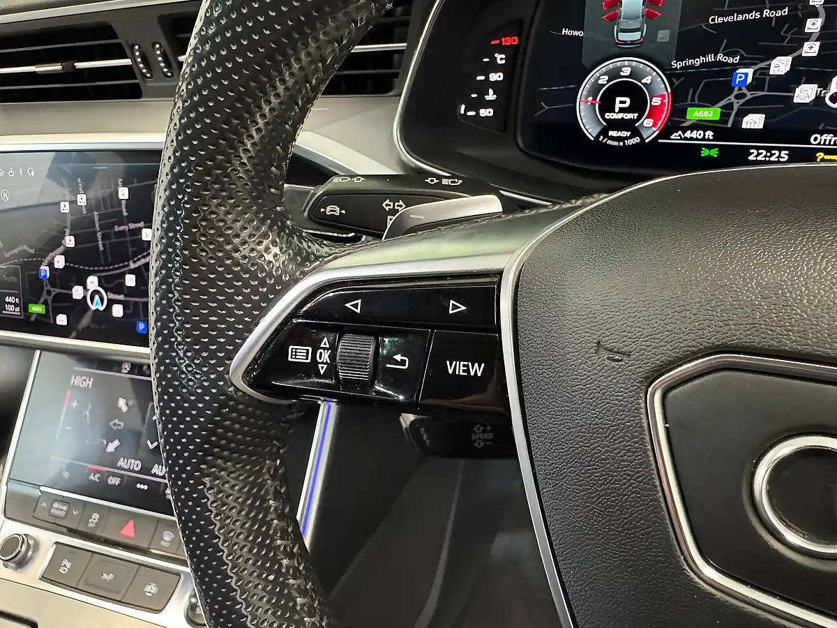 Used 2020 Audi A6 Saloon Black Edition Daytona Grey - Interior and Exterior details 11