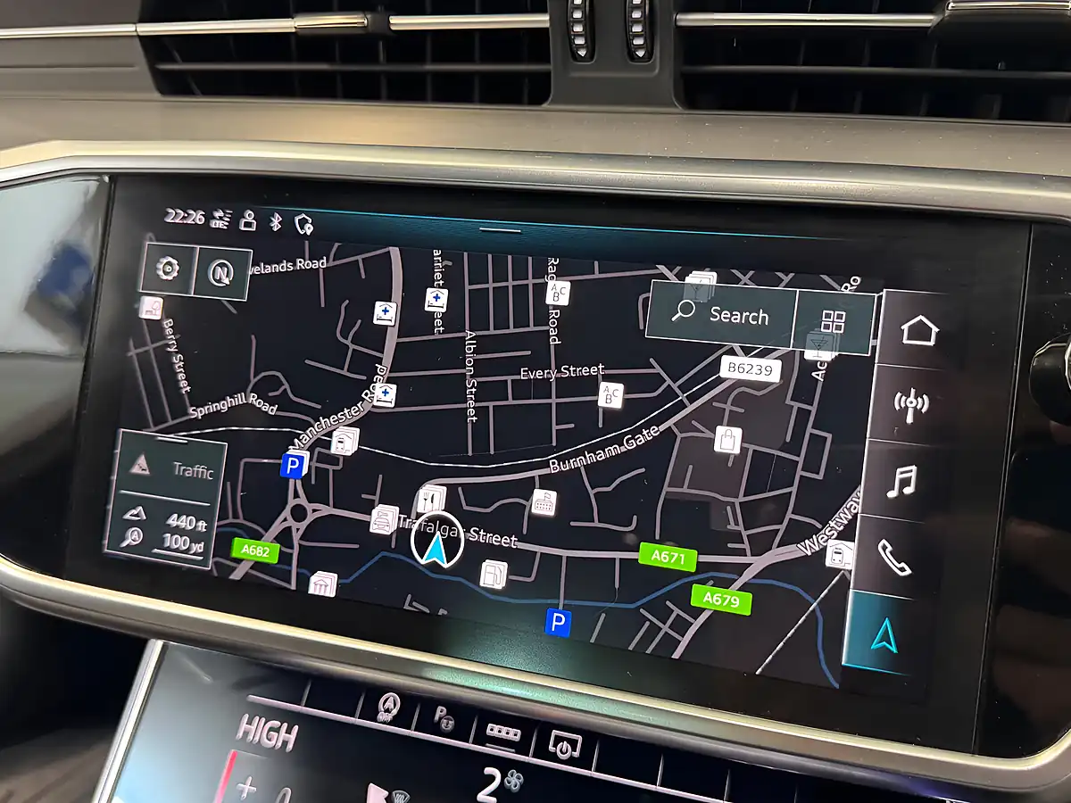 Used 2020 Audi A6 Saloon Black Edition Daytona Grey - Interior and Exterior details 13