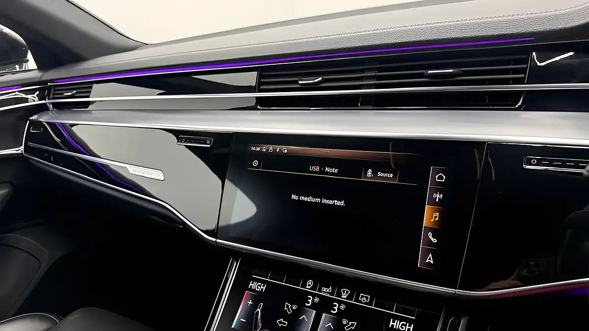 Used 2020 Audi A8 Black Edition Black - Interior and Exterior details 11