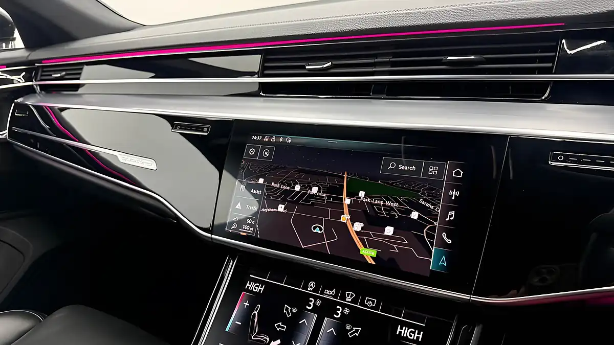 Used 2020 Audi A8 Black Edition Black - Interior and Exterior details 14