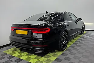 Used 2020 Audi A8 Black Edition Black - Interior and Exterior details 2