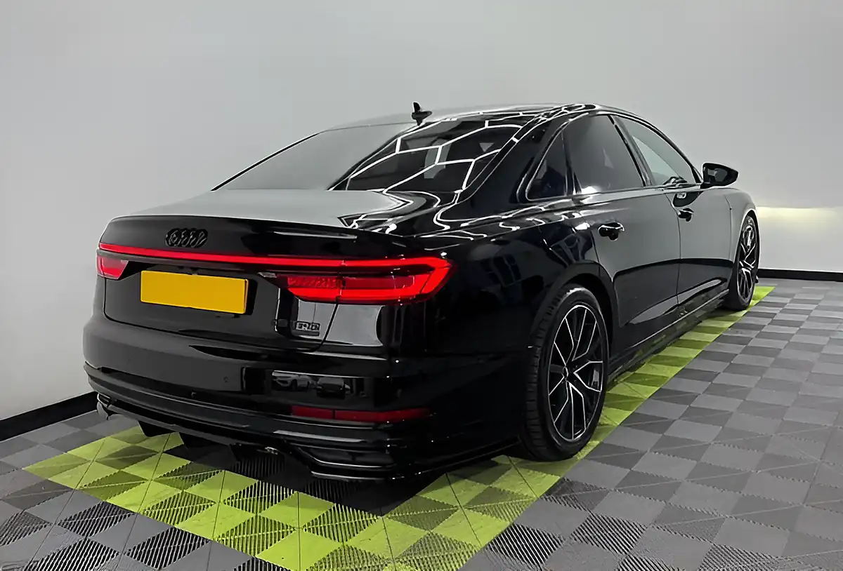 Used 2020 Audi A8 Black Edition Black - Interior and Exterior details 2