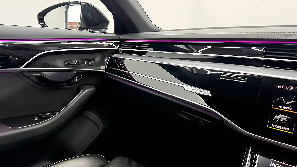 Used 2020 Audi A8 Black Edition Black - Interior and Exterior details 7