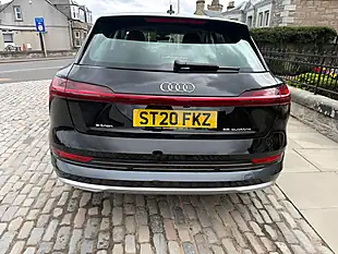 Used 2020 Audi E-Tron 55 SUV Mythos Black - Interior and Exterior details 11