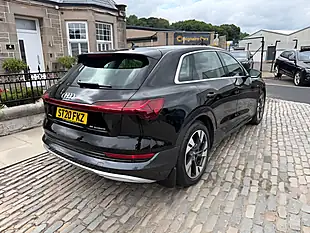 Used 2020 Audi E-Tron 55 SUV Mythos Black - Interior and Exterior details 14
