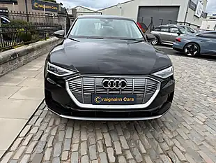 Used 2020 Audi E-Tron 55 SUV Mythos Black - Interior and Exterior details 15