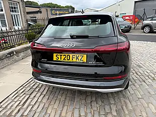 Used 2020 Audi E-Tron 55 SUV Mythos Black - Interior and Exterior details 16