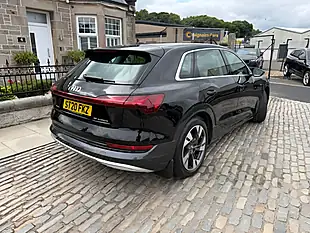 Used 2020 Audi E-Tron 55 SUV Mythos Black - Interior and Exterior details 17