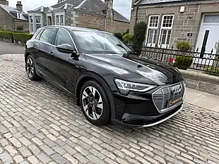 Used 2020 Audi E-Tron 55 SUV Mythos Black - Interior and Exterior details 5