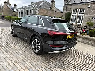Used 2020 Audi E-Tron 55 SUV Mythos Black - Interior and Exterior details 7