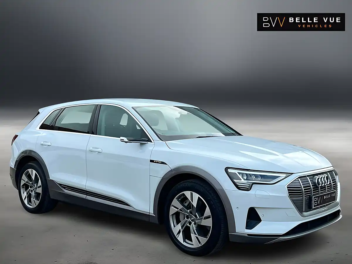 Used 2020 Audi E-Tron Quattro Glacier White - Interior and Exterior details 10