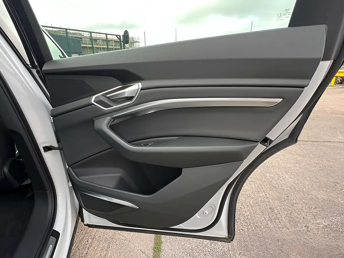 Used 2020 Audi E-Tron Quattro Glacier White - Interior and Exterior details 15