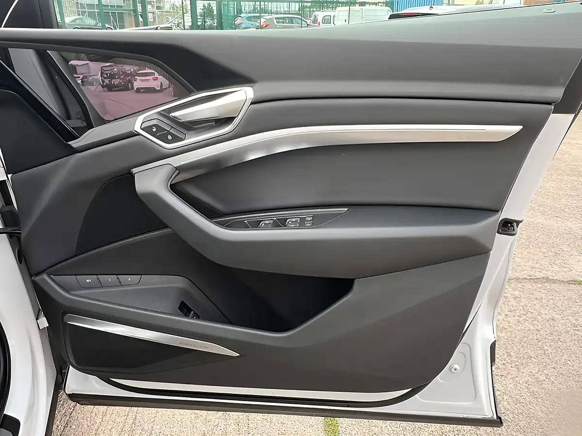 Used 2020 Audi E-Tron Quattro Glacier White - Interior and Exterior details 17