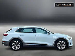 Used 2020 Audi E-Tron Quattro Glacier White - Interior and Exterior details 2