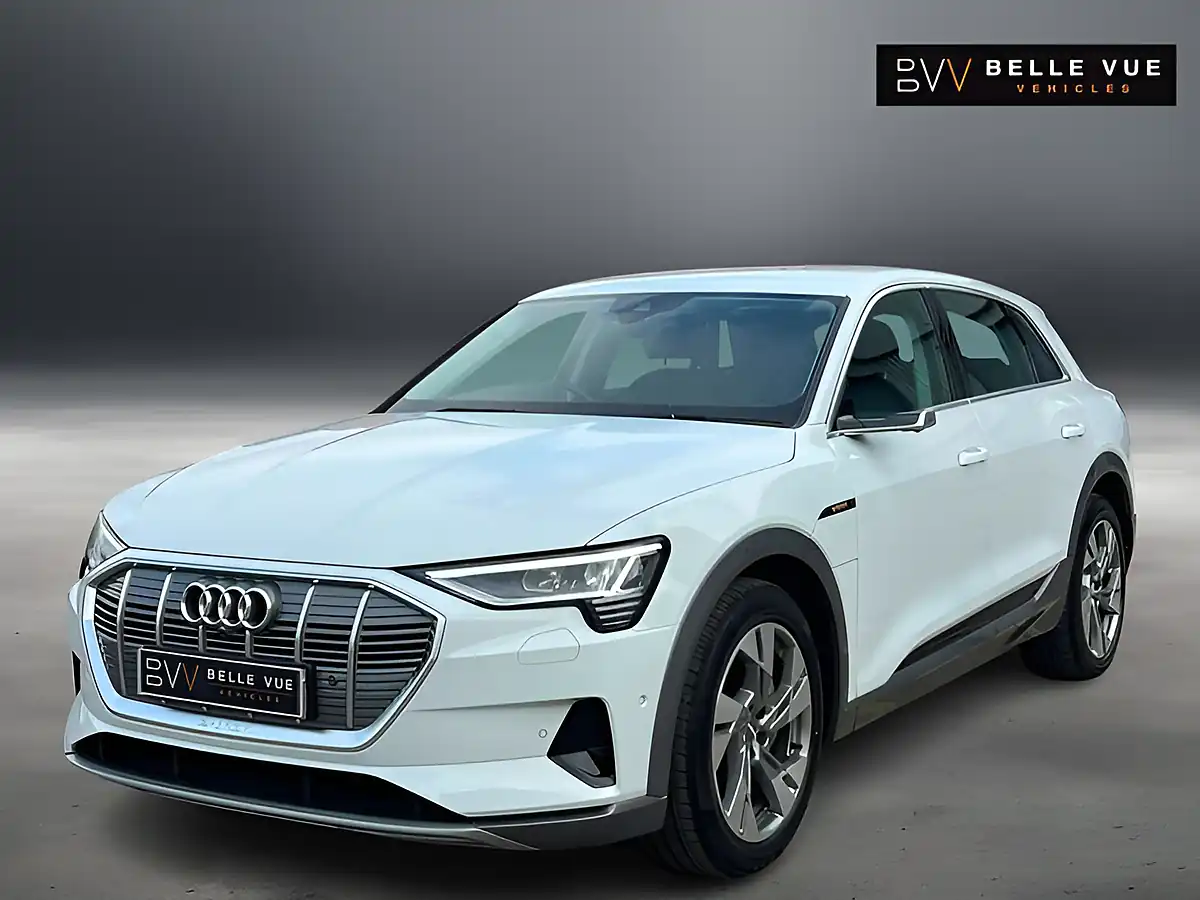 Used 2020 Audi E-Tron Quattro Glacier White - Interior and Exterior details 6