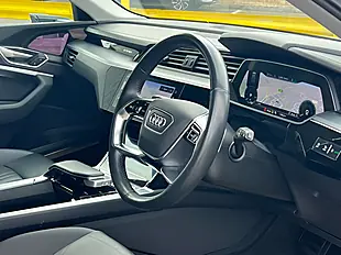 Used 2020 Audi E-Tron Quattro Glacier White - Interior and Exterior details 8