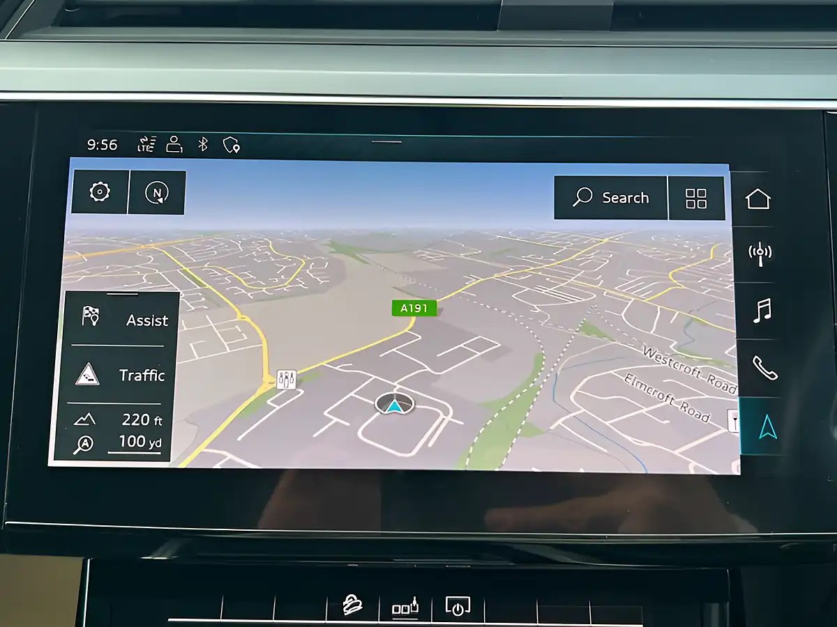 Used 2020 Audi E-Tron Quattro Glacier White - Interior and Exterior details 9
