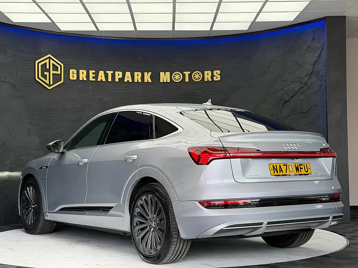 Used 2020 Audi E-Tron S Line Sportback Silver - Interior and Exterior details 3