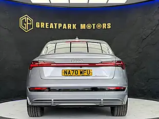 Used 2020 Audi E-Tron S Line Sportback Silver - Interior and Exterior details 4