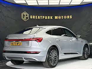 Used 2020 Audi E-Tron S Line Sportback Silver - Interior and Exterior details 5