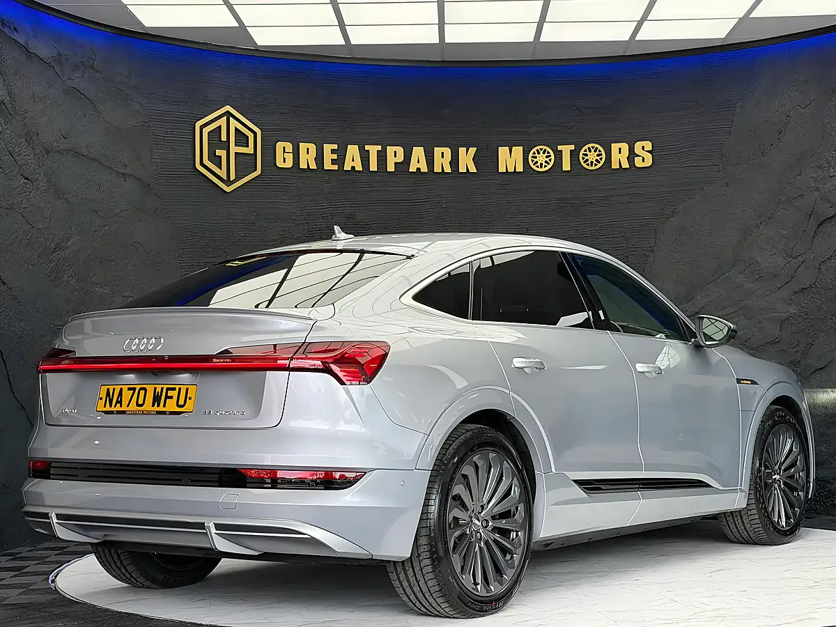 Used 2020 Audi E-Tron S Line Sportback Silver - Interior and Exterior details 5