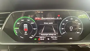 Used 2020 Audi E-Tron Technik Red - Interior and Exterior details 7