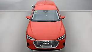 Used 2020 Audi E-Tron Technik Red - Interior and Exterior details 8