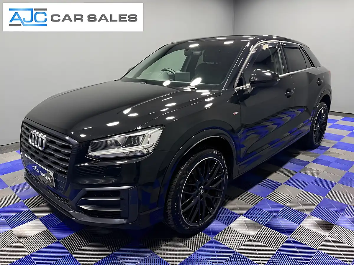 Used 2020 Audi Q2 Black Edition Mythos Black - Front View