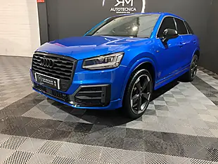 Used 2020 Audi Q2 Black Edition S-Line Blue - Interior and Exterior details 4