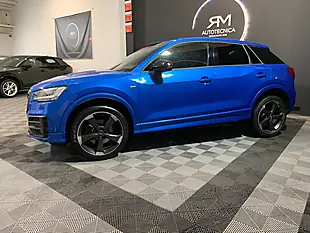 Used 2020 Audi Q2 Black Edition S-Line Blue - Interior and Exterior details 5