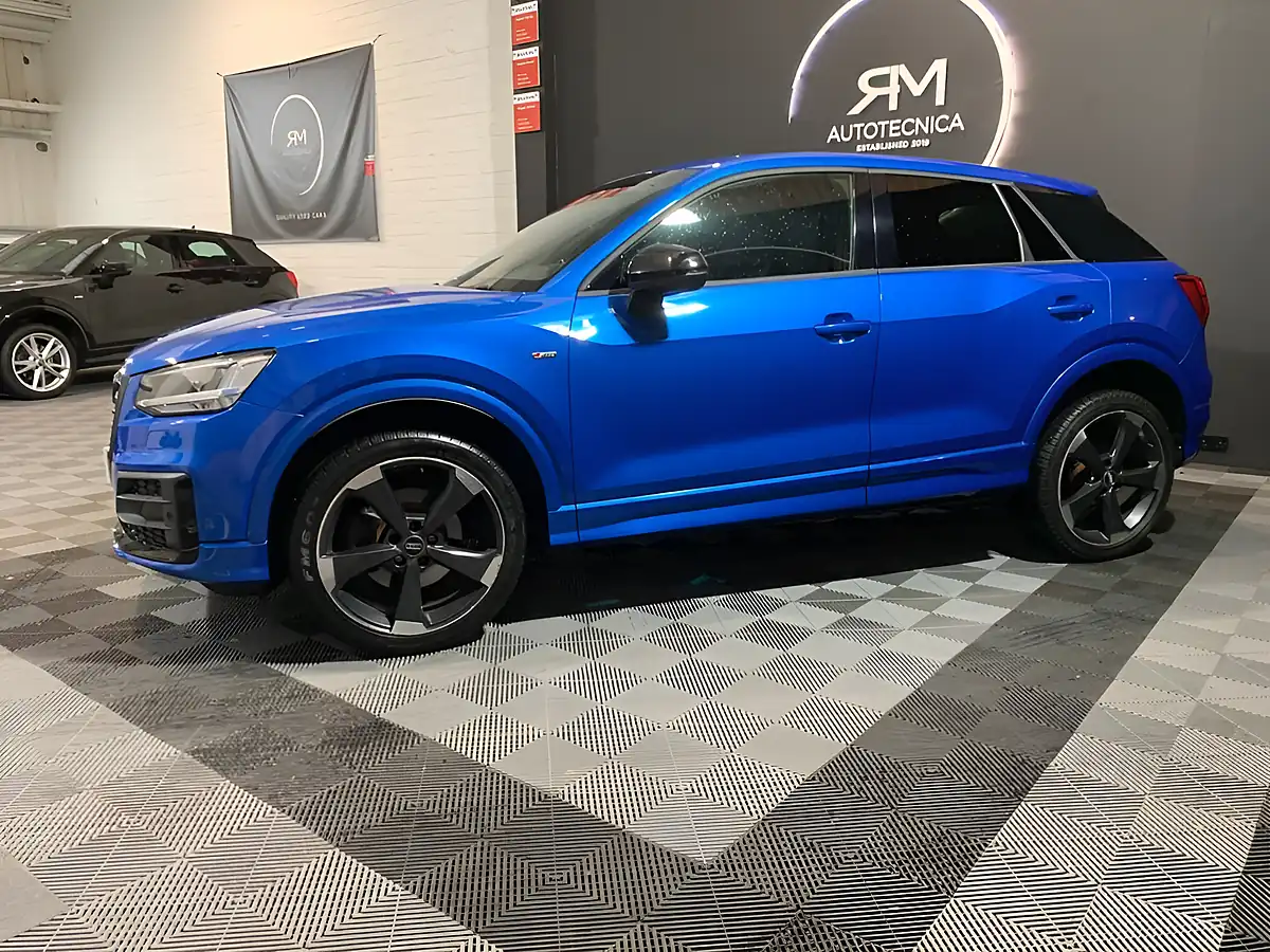Used 2020 Audi Q2 Black Edition S-Line Blue - Interior and Exterior details 5