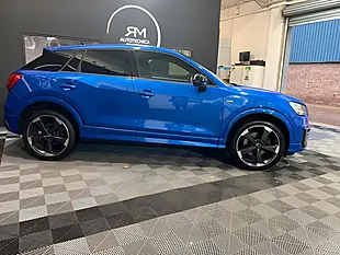 Used 2020 Audi Q2 Black Edition S-Line Blue - Interior and Exterior details 6