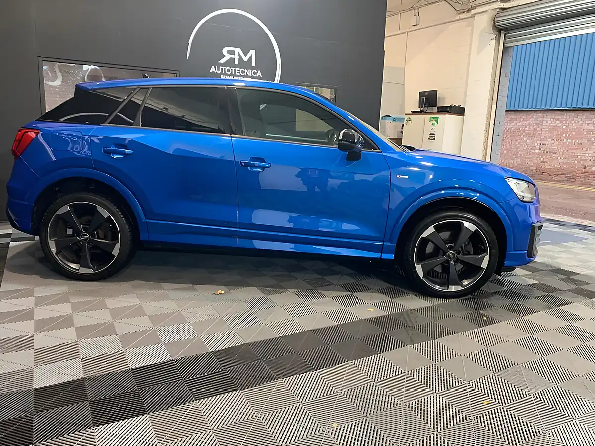 Used 2020 Audi Q2 Black Edition S-Line Blue - Interior and Exterior details 6