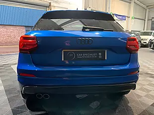 Used 2020 Audi Q2 Black Edition S-Line Blue - Interior and Exterior details 7