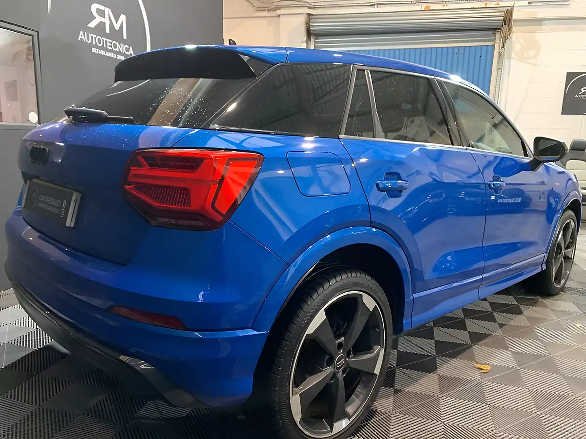 Used 2020 Audi Q2 Black Edition S-Line Blue - Interior and Exterior details 9
